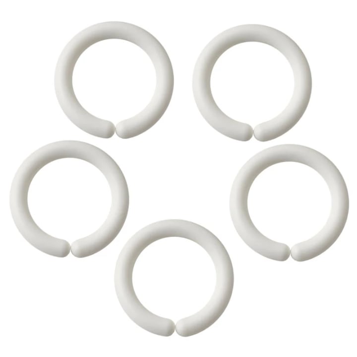 AddBaby Barnvagnsringar 5-pack Vit AddBaby