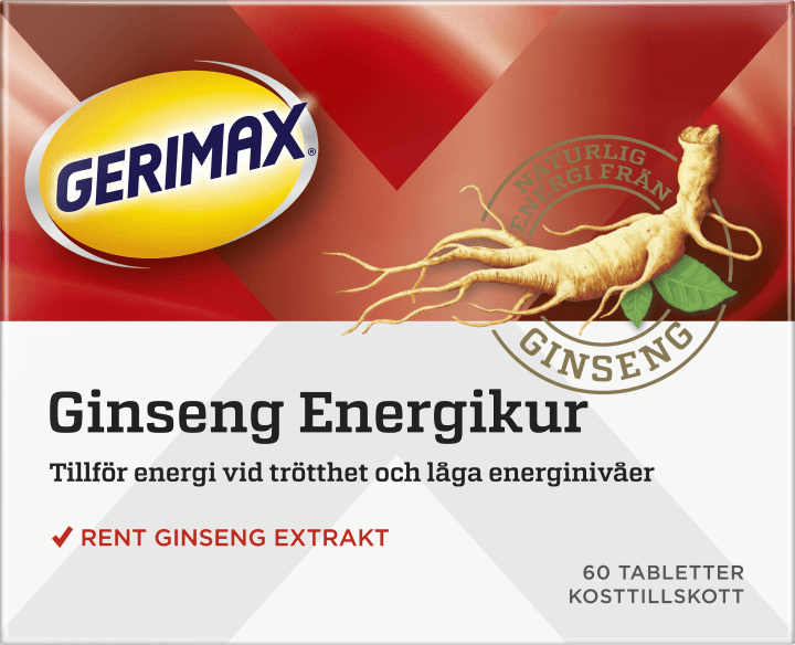 Gerimax Ginseng tablett 60 st Gerimax