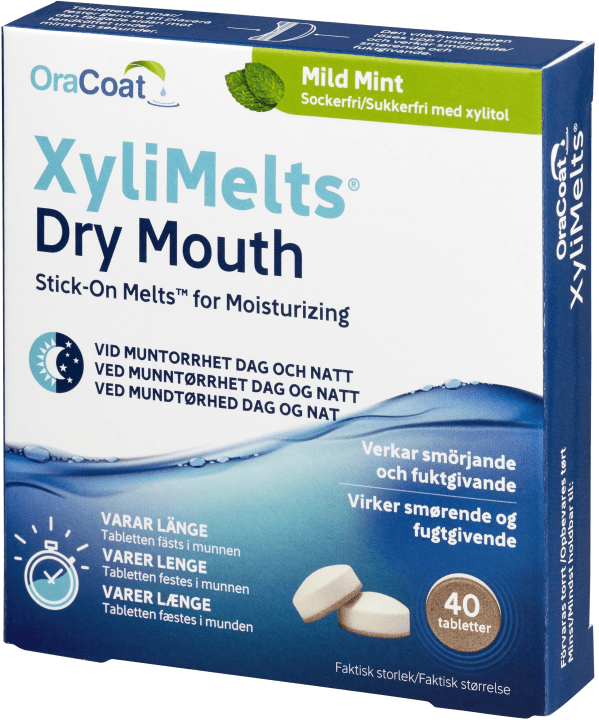 XyliMelts Munfukttablett 40 st XyliMelts