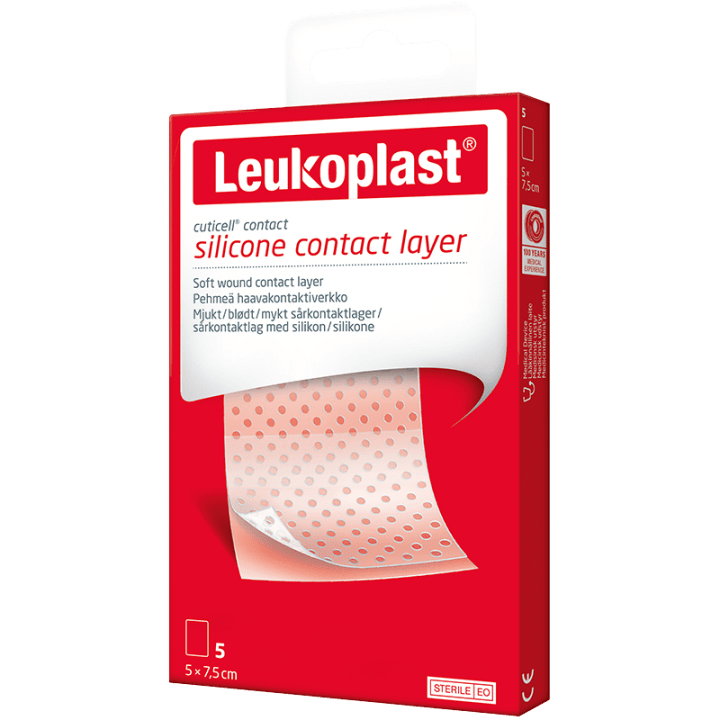 Leukoplast Cuticell Contact 5 x 7,5 cm 5 st Leukoplast