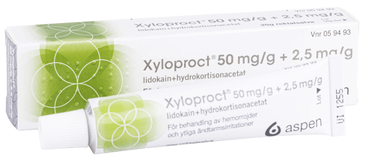 Xyloproct rektalsalva 20 g Xyloproct