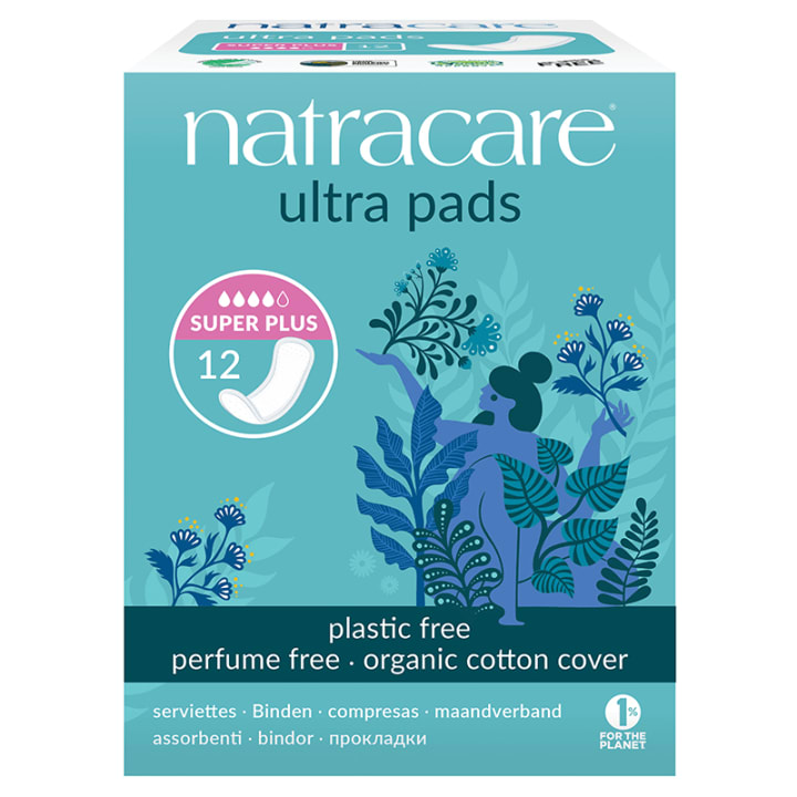 Natracare Binda Ultra Superplus utan Vingar 12 st Natracare