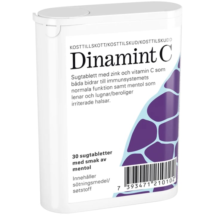 Dinamint C 30 sugtabletter Dinamint