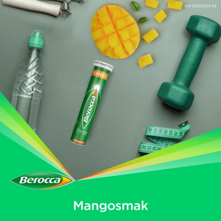 Berocca Energy Mango Brustablett 45 st Berocca