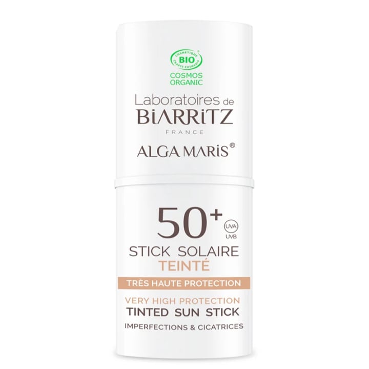 Laboratoires de Biarritz Alga Maris Tinted Suncsreen Stick SPF50+ 9 ml Laboratoires de Biarritz