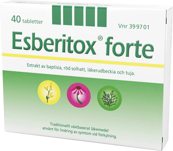 Esberitox forte tablett 40 st Esberitox