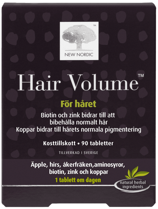 New Nordic Hair Volume Kosttillskott 90 st New Nordic