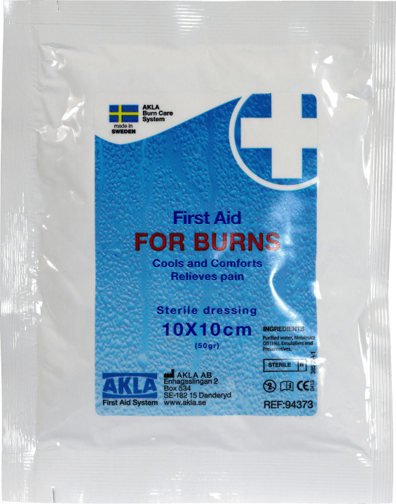 AKLA For Burns Brännskadekompress 10x10 cm Akla