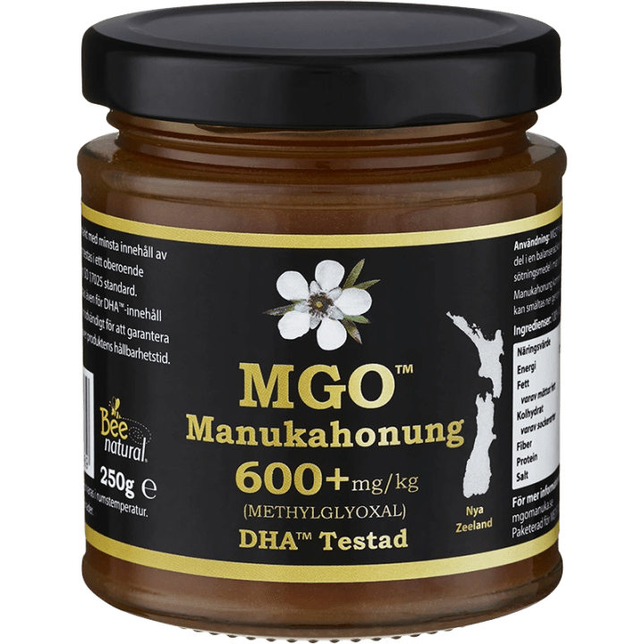 MGO Manukahonung 600+ 250 g Mgo