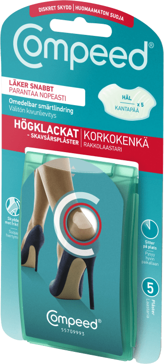 Compeed High Heel Skavsårsplåster 5 st Compeed