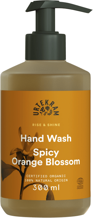 Urtekram Rise & Shine Spicy Orange Blossom Hand Wash 300 ml Urtekram