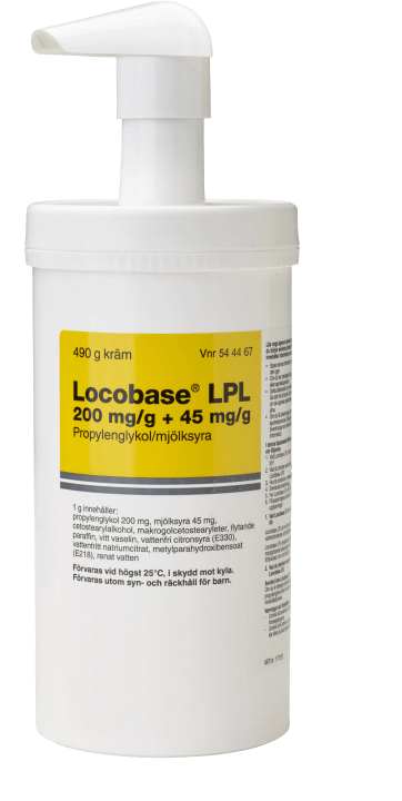 Locobase LPL Kräm 200mg/g+45mg/g 490 g Locobase