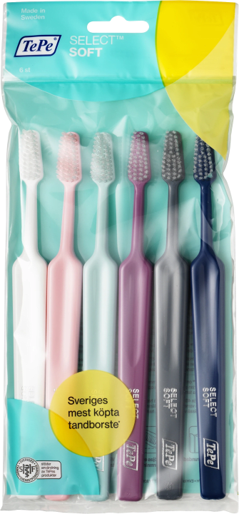 TePe Select Soft tandborste 6 st TePe