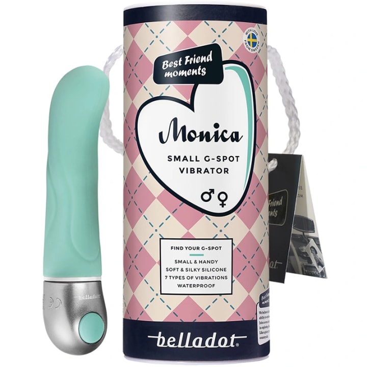 Belladot Monica Small G-Spot Vibrator Green Belladot