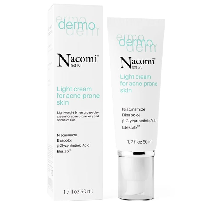 Nacomi Next Level Dermo Light Cream For Acne-Prone Skin 50 ml Nacomi