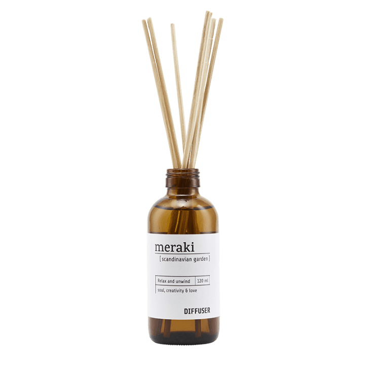 Meraki Doftspridare med 7 pinnar Scandinavian Garden 120 ml Meraki
