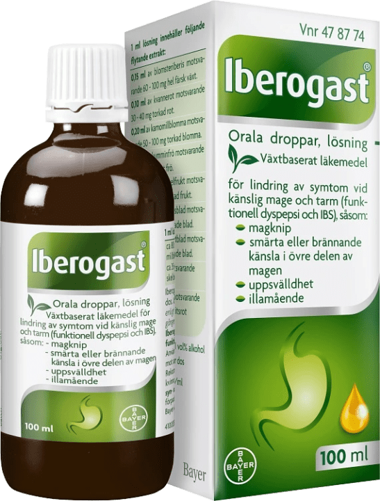 Iberogast orala droppar 100 ml Iberogast