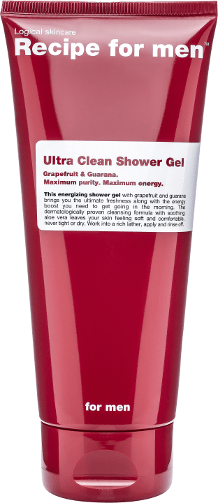 Recipe for Men Ultra Clean Shower Gel 200 ml Recipe for Men