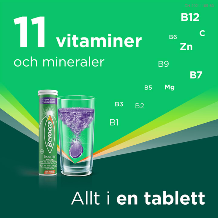 Berocca Energy Cassis & Berries 30 st Berocca
