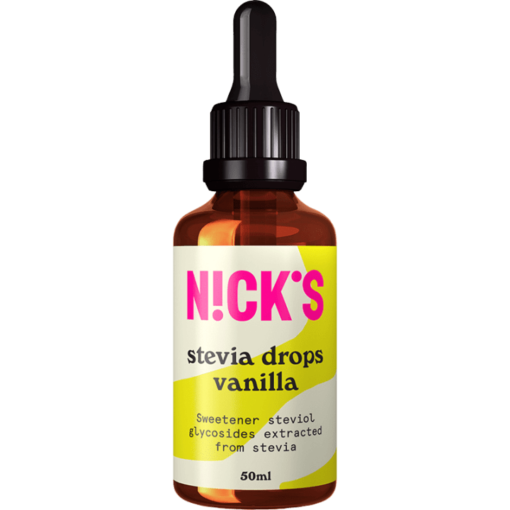 NICK'S Vanilla Stevia Drops 50 ml Nicks