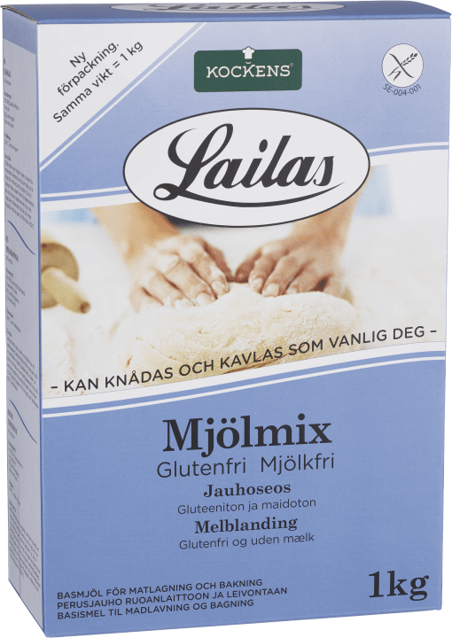 Lailas Mjölmix glutenfri mjölkfri 1 kg Lailas