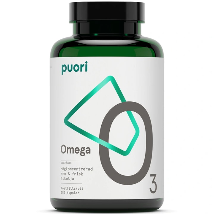 Puori O3 Omega-3 2000 mg 180 kapslar Puori