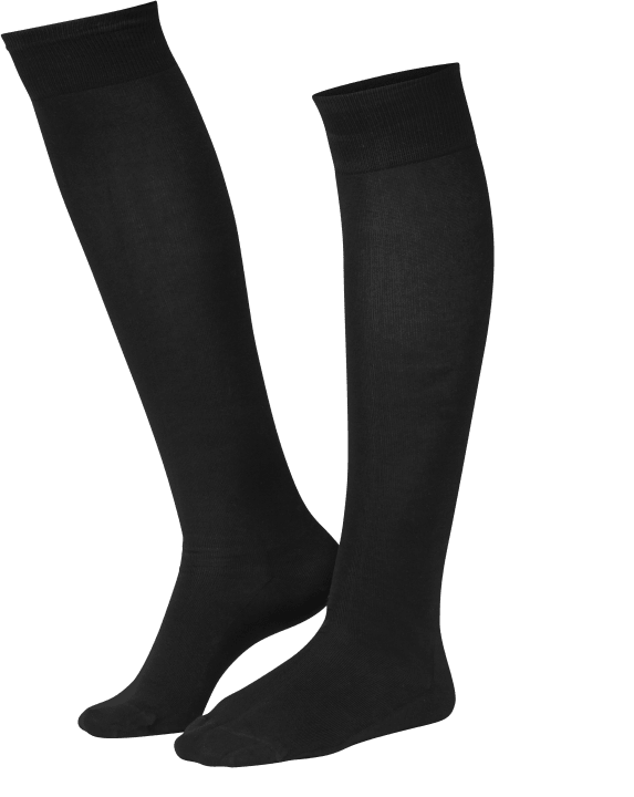 Life Wear Stödstrumpa Bomull Svart 37/39 Life Wear