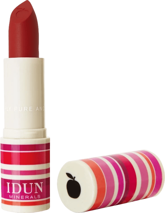 IDUN Minerals Matte Lipstick 4 g Jordgubb IDUN Minerals