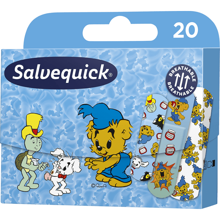 Salvequick Bamseplåster 20 st Salvequick, Bamse