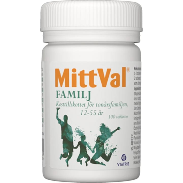 MittVal Familj Tablett 100st MittVal