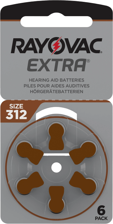 Rayovac Extra Advanced Act 312 6 st Rayovac