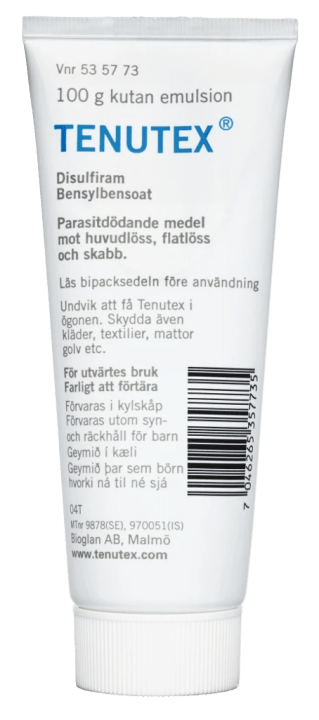 Tenutex kutan emulsion 20 mg/g + 225 mg/g 100 g Tenutex