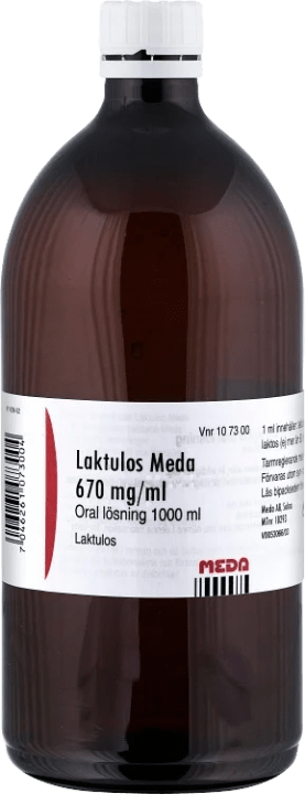 Laktulos Meda oral lösning 670mg/ml 1000 ml Laktulos