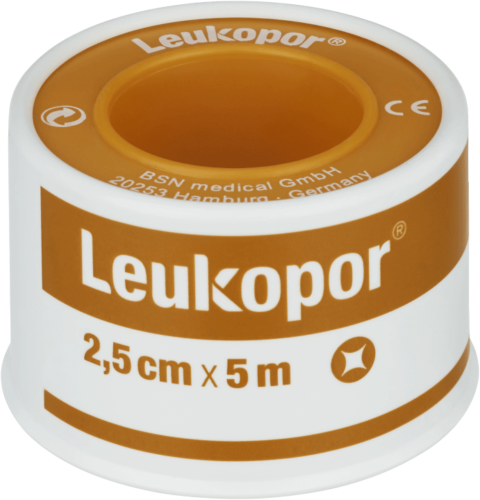 Leukopor Kirurgtejp vit 2,5cm x 5m 1st Leukoplast