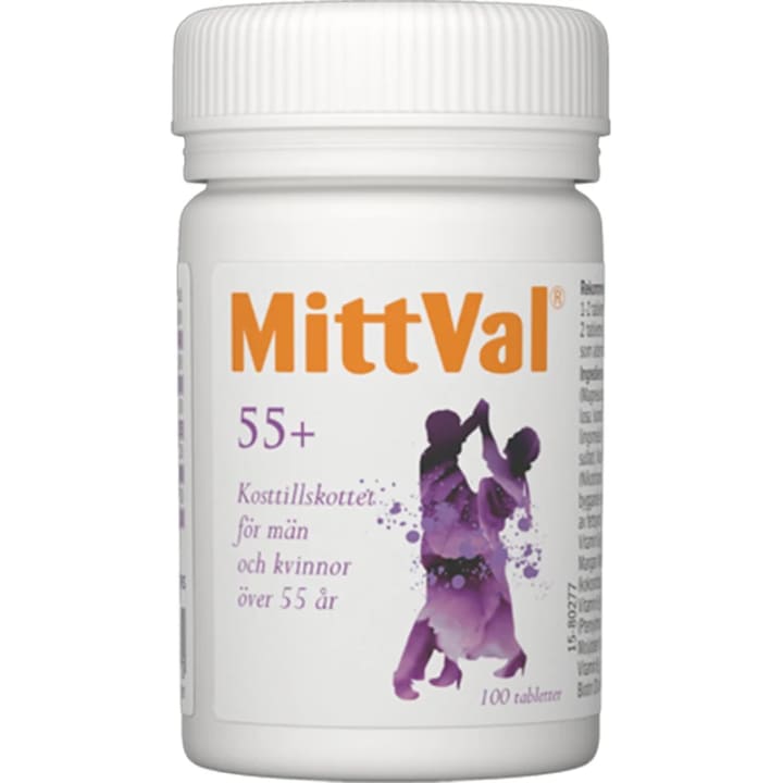 MittVal 55+ Tablett 100 st MittVal