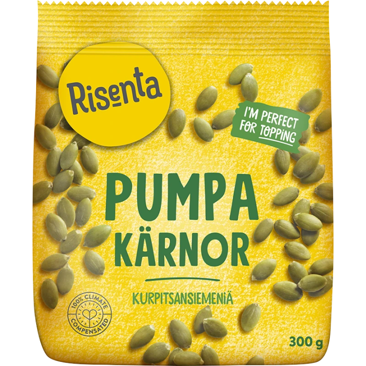 Risenta Pumpakärnor 300 g Risenta
