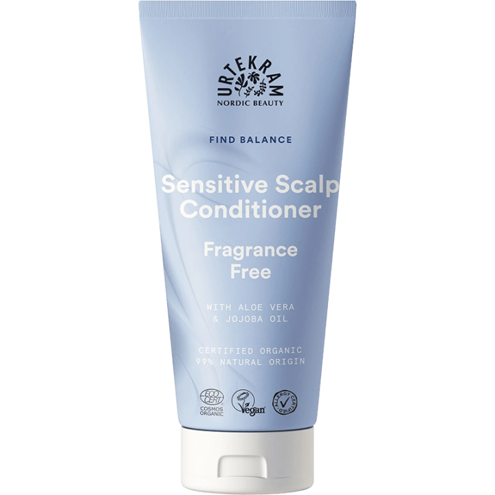 Urtekram Find Balance Fragrance Free Sensitive Scalp Conditioner 180 ml Urtekram