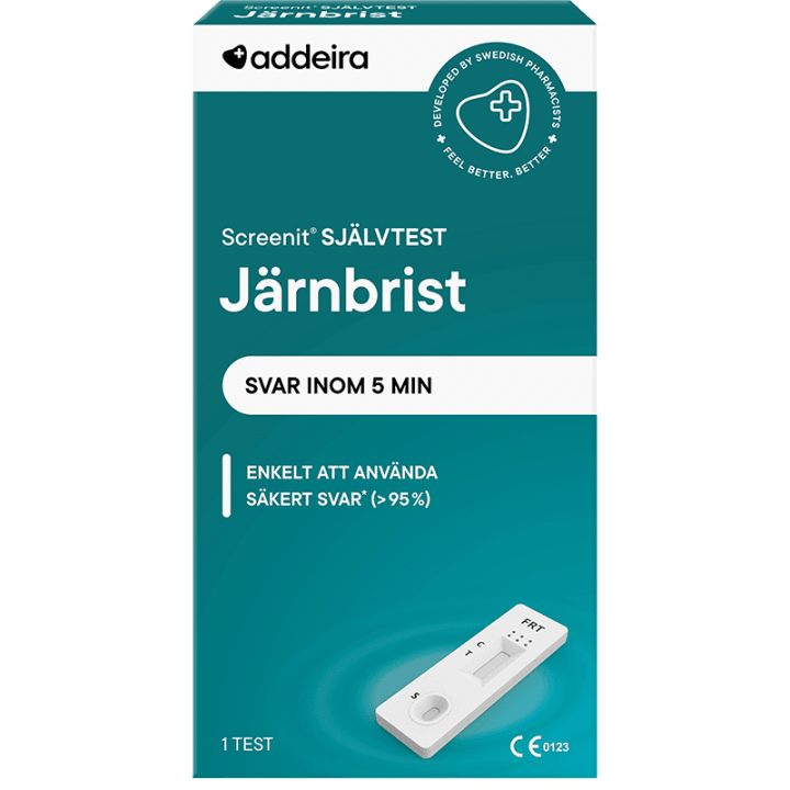 Addeira Screenit självtest Järn 1st Addeira