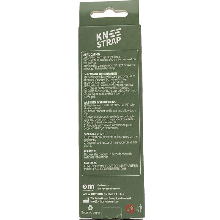 Ortho Movement Knee Strap S/M Ortho Movement
