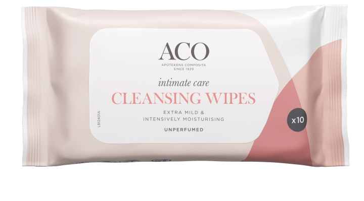 ACO Intimate Care Cleansing Wipes 10 st ACO