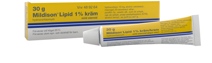 Mildison Lipid 1% kräm 30 g Mildison