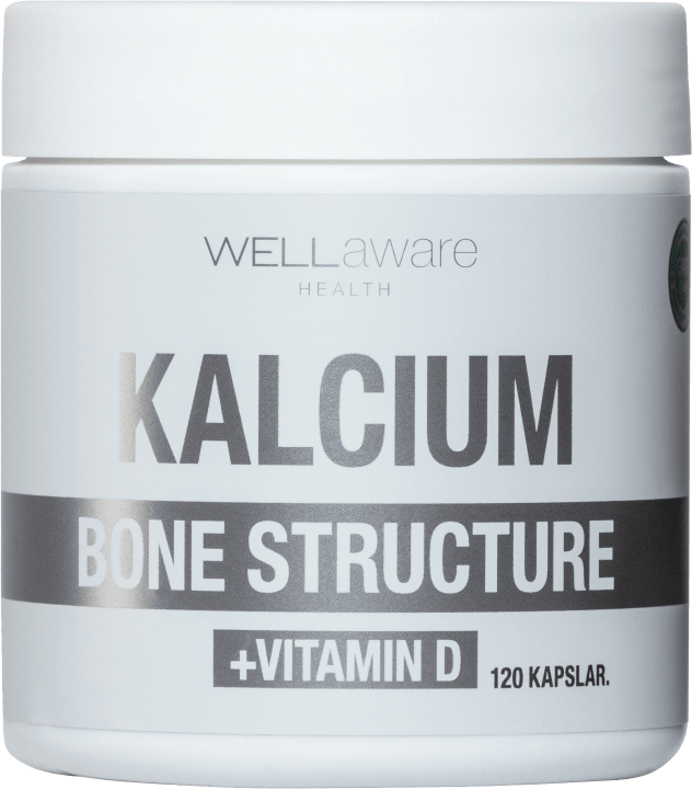 WellAware Health Kalcium + Vitamin D 120 kapslar WellAware
