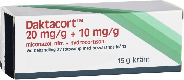 Daktacort kräm 20 mg/g + 10 mg/g 15 g Daktacort