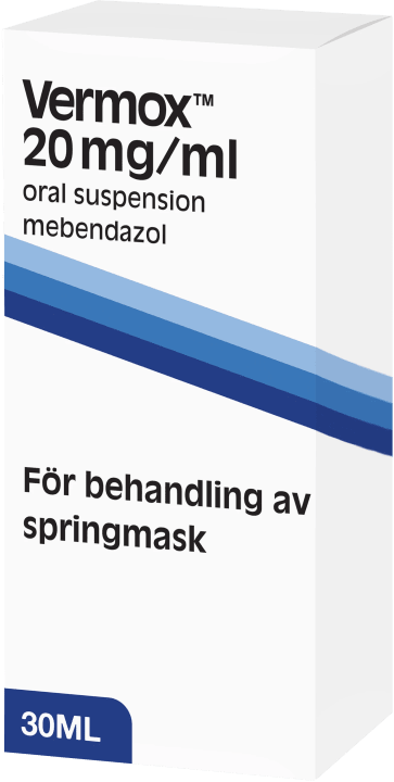 Vermox Oral suspension 20mg/ml, 30ml Vermox™