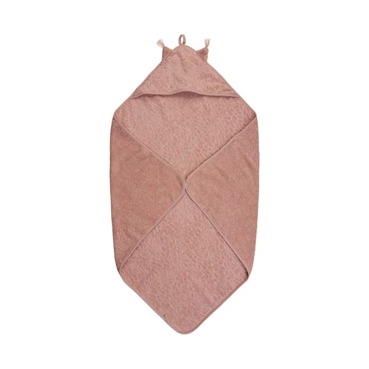 Pippi Organic Hooded Towel Misty Rose Pippi
