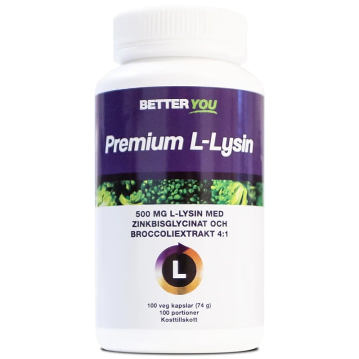 Better You Premium L-Lysin 100 kapslar Better You