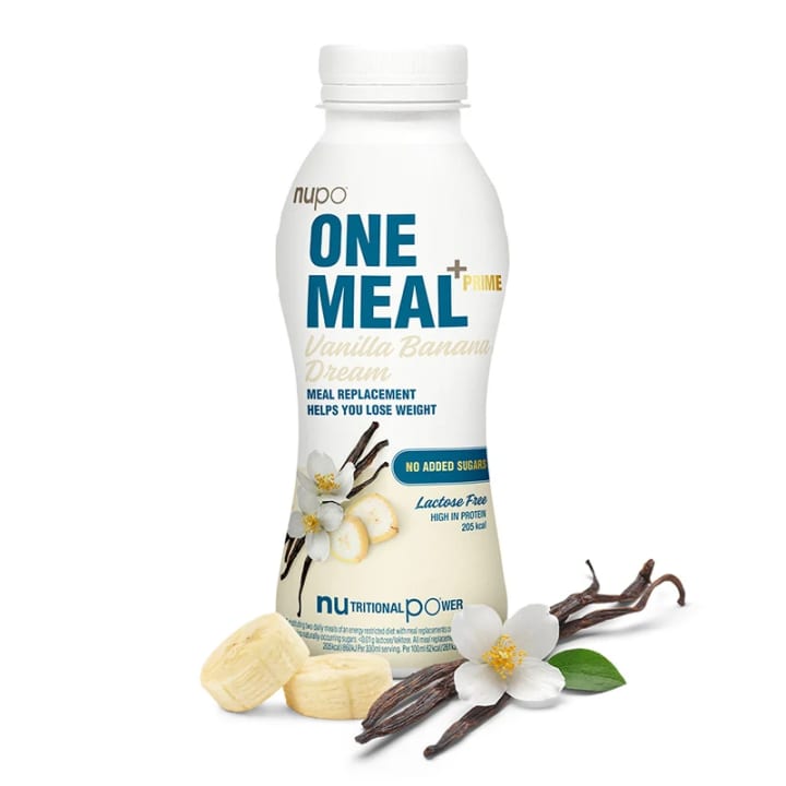 Nupo One Meal +Prime Vanilla Banana Laktosfri 330ml Nupo