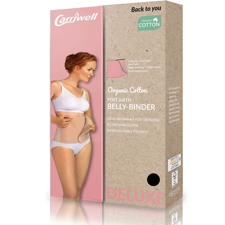 Carriwell Belly Binder Eko Svart L/XL Carriwell