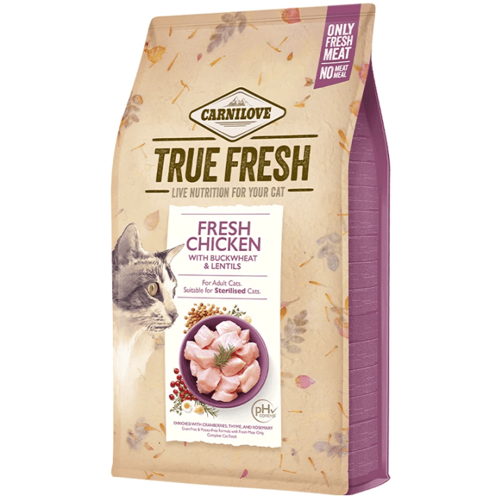 Carnilove True Fresh Cat Chicken 4,8 kg Carnilove