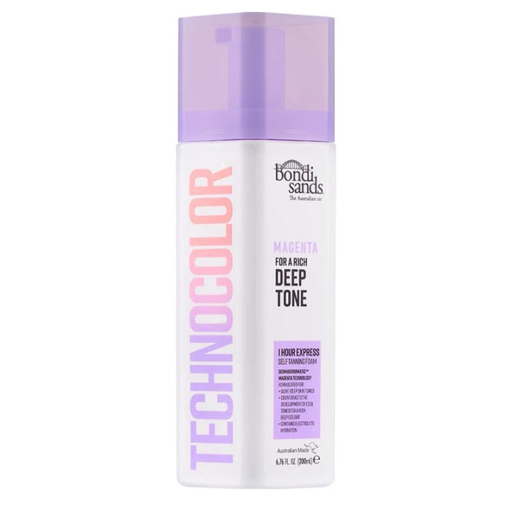 Bondi Sands Technocolor 1 Hour Express Self Tanning Foam Magenta (Deep Tone) 200 ml Bondi Sands